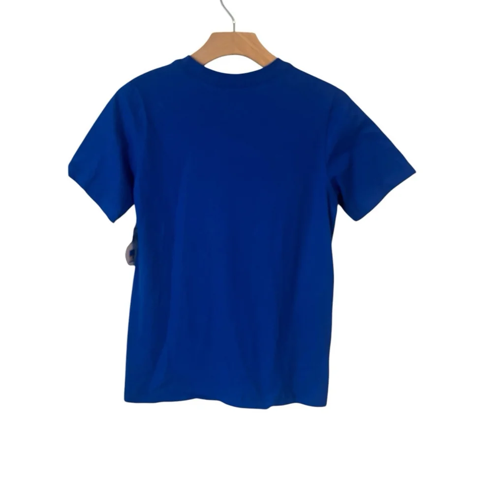 Nike Boise State Broncos T Shirt Youth Large 14-16 Blue Short Sleeve Dri-Fit NWT